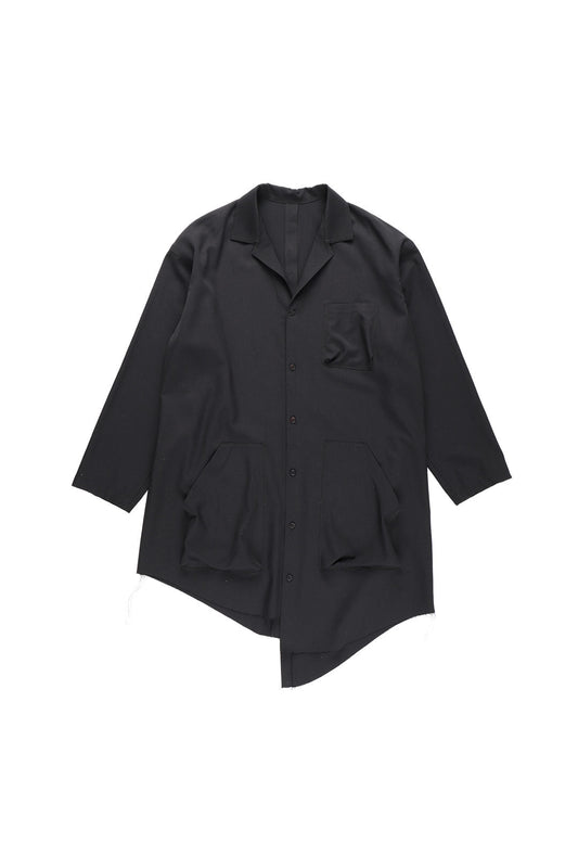 Classic shirt BLACK M-B01-100